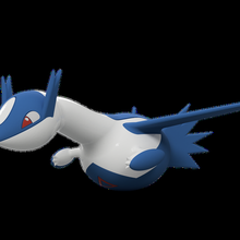 latios art Pokémon 3d print model - Mito3D
