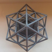 lattice cube various stratomaker 3d print model - Mito3D