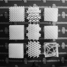 lattice structures - mikrostrukturen art toy designe low 3d print model - Mito3D
