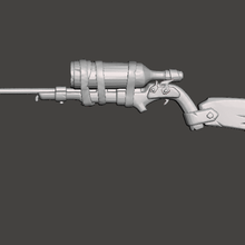 launch crew eye reach 3d model game sea thieves sniper rifles rifle sot 3d print model - Mito3D