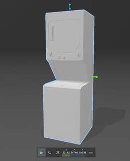laundry area 3d print model - Mito3D