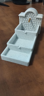 lavandería BETHLEHEM fuente belen playmobil agua 3d print model - Mito3D