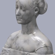 laurana 50k various woman sculpture head female bust blender 3d 3d print model - Mito3D
