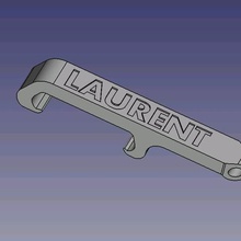 laurent bottle opener various 3d print model - Mito3D