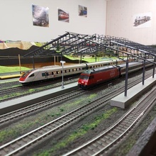 lausanne gare 1 87 architecture train modèle rklin fabrication suit cff ffs 3d print model - Mito3D