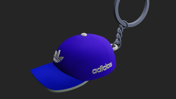 lavero cap model adidas keychain gap 3d print model - Mito3D