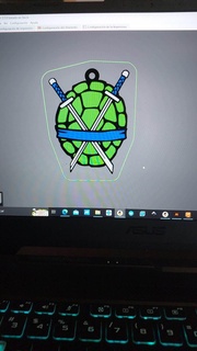 laveros ninja tartarugas 3d print model - Mito3D