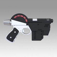 Kanuni'nin yargıç dredd tabanca oyun tabancası ateşli silah cosplay yineleme askeri model 3d print model - Mito3D