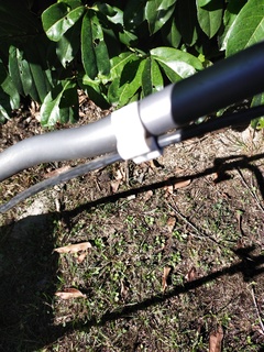lawnmower cable tie clip maintenance 3d print model - Mito3D