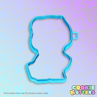 avocat biscuit coupeur moule silhouette coupeurs cuisine aliments recette biscuits 3d impression contour 3d print model - Mito3D