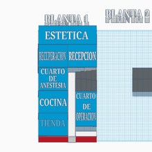 lay-out veterinaria Architektur 3d print model - Mito3D