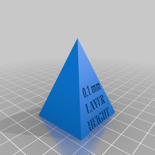 layer height examples engineering 3d print model - Mito3D