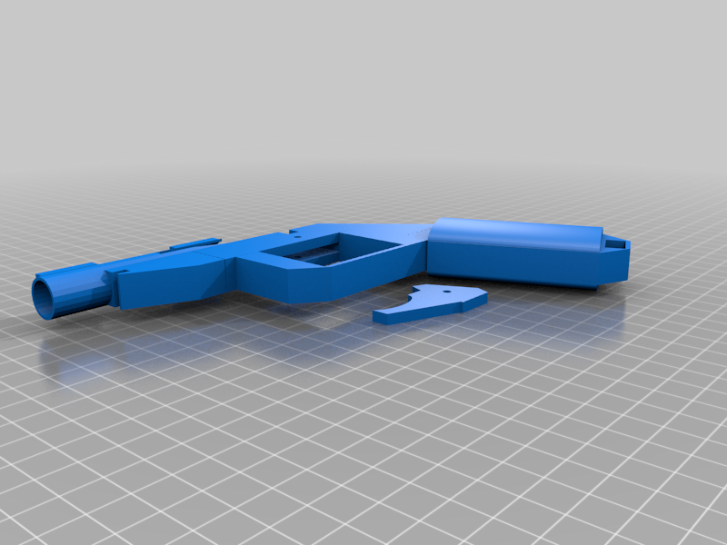 laz str 1 nerf desintegrador pistola juguete juego 3D print model - Mito3D