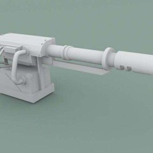 lazorcannon walker 40k astra militarum imperial guard sentinel warhammer40k warhammer wh40k toy_game_accessories 3d print model - Mito3D