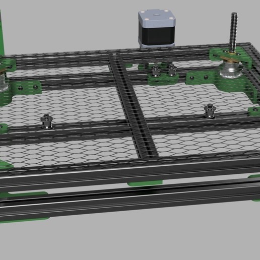 lazr cama open source z tabela ferramenta a gravador cortador laser k40 3D print model - Mito3D