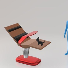 lazydeskchair ev dagocults 3d print model - Mito3D