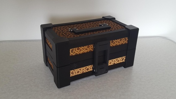 lazymans box storage chest edition suitcase case transort package save bag diy enclosure housing closet living travel 3d print model - Mito3D