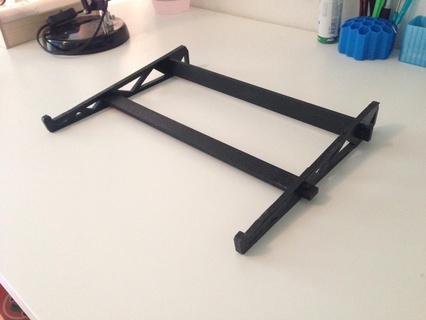 lc Laptop Stand 3d print model - Mito3D