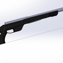 lc vsr10 estoque vários airsoft arma barra bar10 sniper parafuso rifle 3d print model - Mito3D