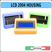 lcd de 2004, caso titular la carcasa caja herramienta los titulares cuadro vivienda maker electrónica 20x4 2004 pantalla frambuesa arduino 3d print model - Mito3D