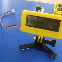 lcd koru durum kılıf kamera binmek arduino Kulp destek elektronik 3d print model - Mito3D