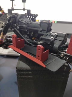 lcg lexan hardbody posicionamento montagens vs410 rc carro corpo monte universal 3d print model - Mito3D