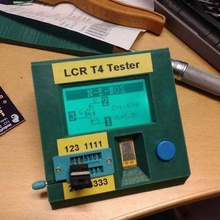 lcr-t4 esr meter case re-redesigned tool lcr tester electronics 3d print model - Mito3D