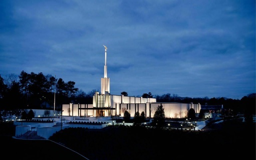 lds atlanta temple tempérer Sud mormon église 3d print model - Mito3D