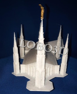 lds templo aires mormón 3d print model - Mito3D