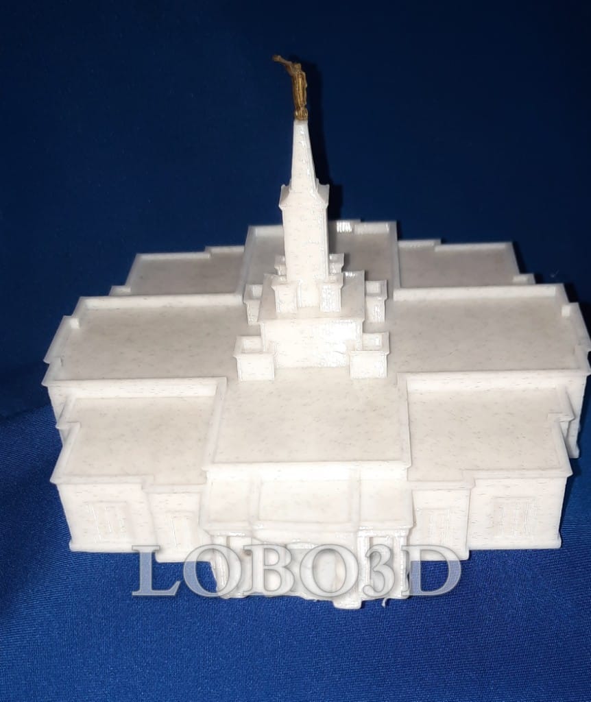 lds temple journée Argentine mormon 3D print model - Mito3D
