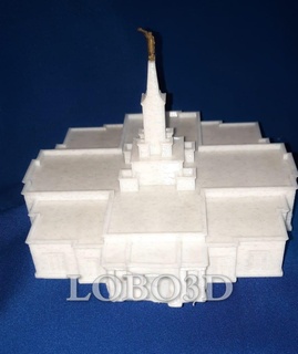 lds tapınak şakak mabet c gün Arjantin mormon 3d print model - Mito3D