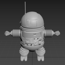 le-series repair unit clink bad batch star wars toys droids astromech dome robot science 3d print model - Mito3D