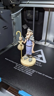le devin prolix - asterix obelix 3d print model - Mito3D