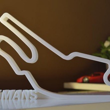 mans carrera pista 3d print model - Mito3D