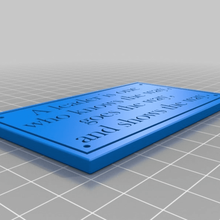 leader plaque custom quote quotes signs_logos 3d print model - Mito3D