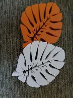 leaf shaped savon plat 3d print model - Mito3D