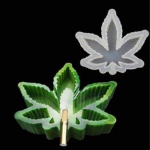 leaf design cigarette holder ashtrays smoke lighter 3d print model - Mito3D