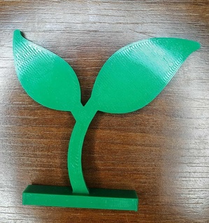 leaf hair clip leaf buckle  3d print model - Mito3D