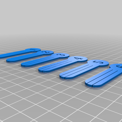 feuille marqueur division feuilles livre livres scellant séparateur texte textes apprentissage 3D print model - Mito3D