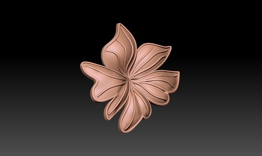 leaf model necklace Jewelry 3d print model - Mito3D