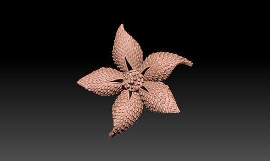 leaf model Jewelry necklace 3d print model - Mito3D