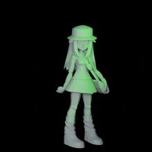 Yaprak pokemon eğitimci Sanat şekil heykel video oyunu oyunları minyatür fanart poli heykelcik yeşil 3d print model - Mito3D