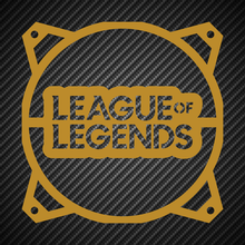 league legends - fan cover 120 mm 3d print model - Mito3D
