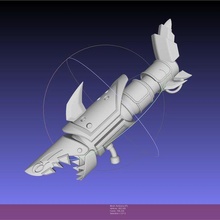 lig efsaneler uğursuzluk balık kılçığı yazdırılabilir montaj Sanat 3d printing kopya Kostüm oyunu kostüm fantezi Steampunk league of legends gizemli 3d print model - Mito3D