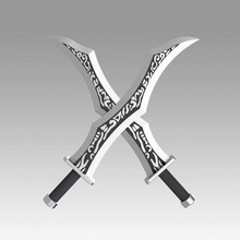 league legends katarina sinister blade cosplay weapon game league  legends leagueoflegends katarina sword riot games riotgames lol toys game accessories cosplay weapon blade prop replica hobby