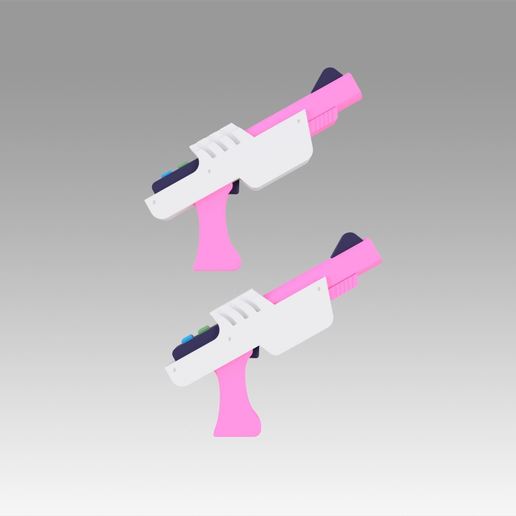 lega leggende lol arcade miss fortune con due armi cosplay gioco i giocattoli giochi giocattolo replica prop l'arma pistole fortuna league 3D print model - Mito3D