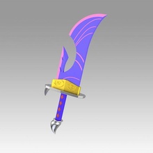 league legends lol spirit blossom riven cosplay weapon prop game replica printable hobby diy 3d print model - Mito3D