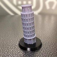 leaning tower pisa architecture toy 3d model miniature building rome italy simple halotbuilding halot epic 3d print model - Mito3D