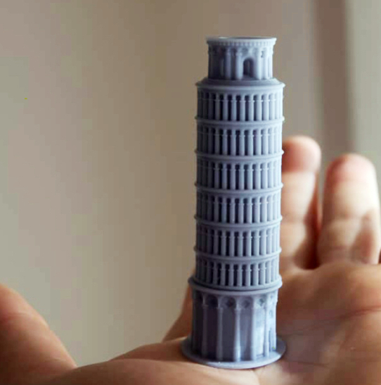 pendente Torre pisa Italia architettura classico medievale Roma europeo monumento Rinascimento italiano Europa castello Vinci punto riferimento tour 3D print model - Mito3D