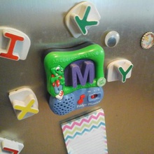 leapfrog fridgephonics sustitución de letras juego juguete los niños educativo 3d print model - Mito3D